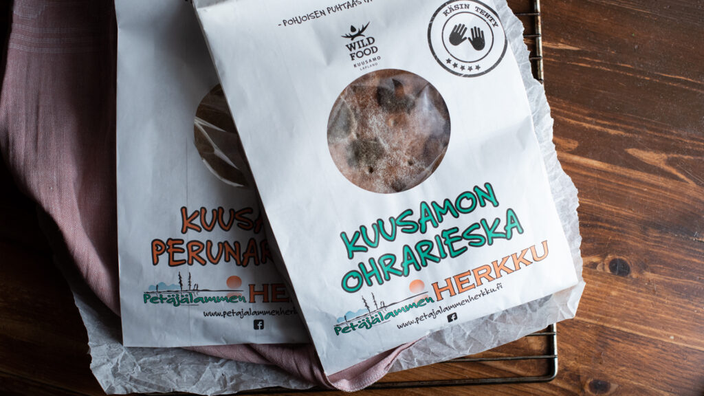 Kuusamolaista perinteistä rieskaa