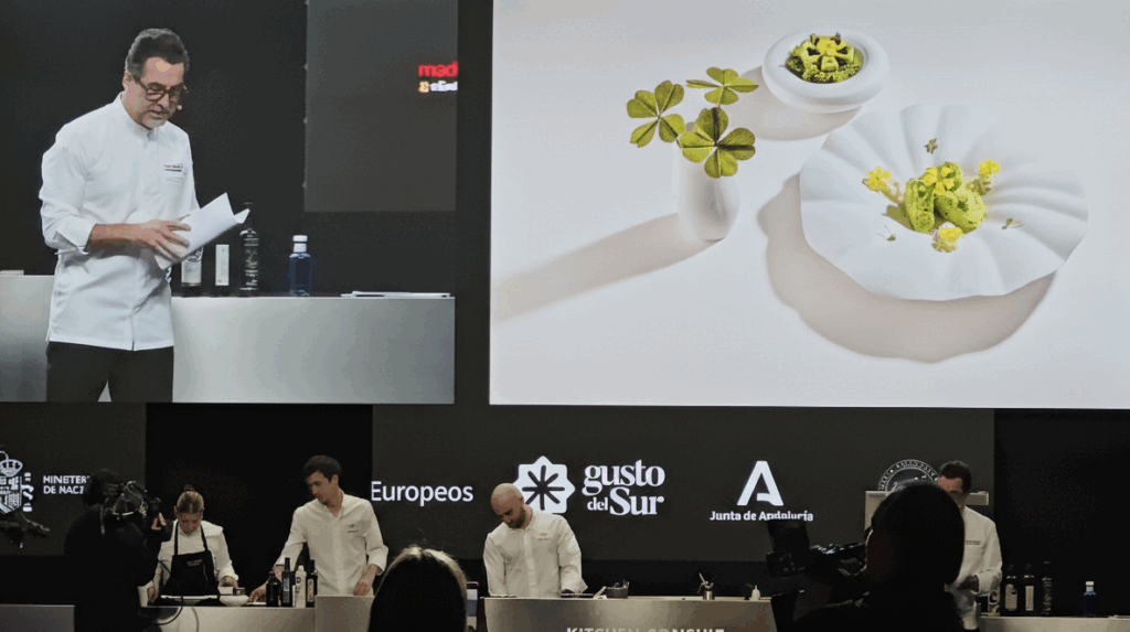 Kokki Quique Dacosta esittelee ravintolansa menu ja taiteellista visiota.